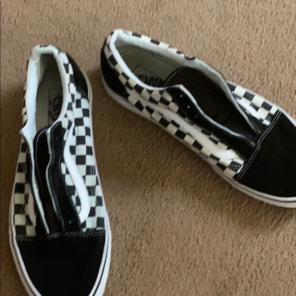 Checkerboard Vans - Picture 7 of 7